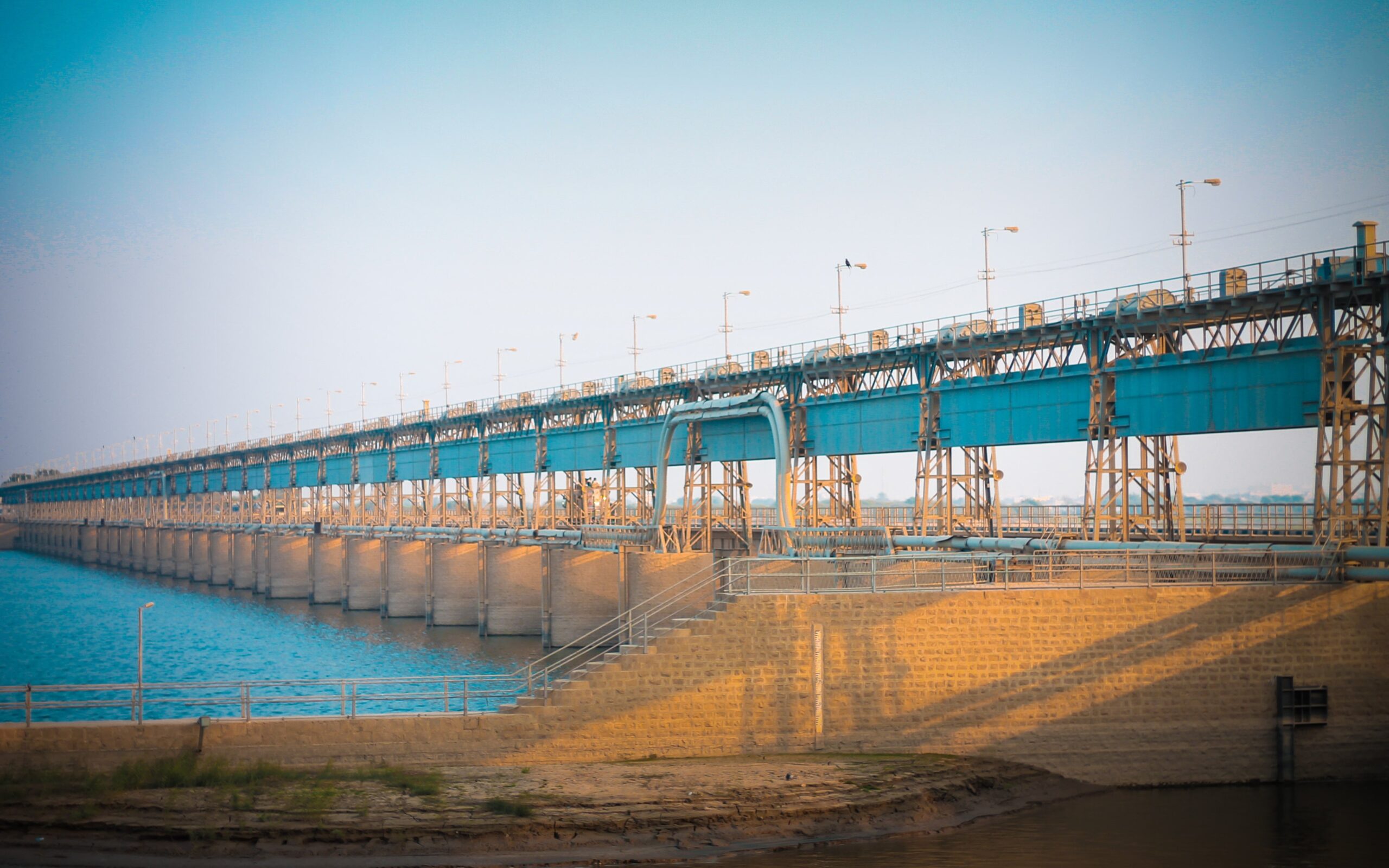 A dam for power generation.